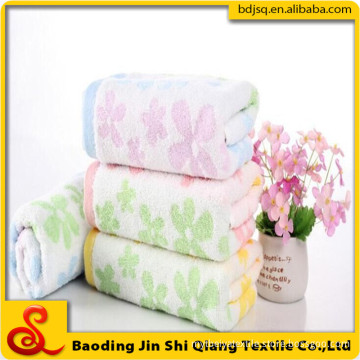 100% pure cotton jacquard luxury beautiful baby hand towel